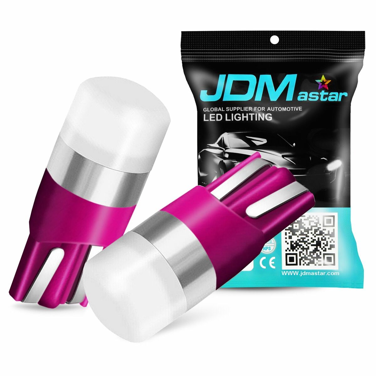 JDM ASTAR 4PCS 300LM 3030 T10 LED Super Bright Purple Car JDM ASTAR 4PCS 300LM 3030 T10 LED Super Bright Purple Car