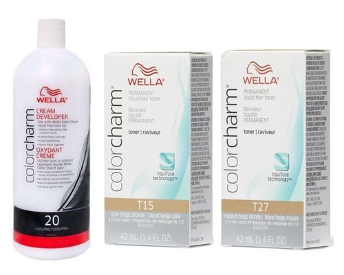 Wella Color Charm Liquid Hair Toner 42 ML /1.4 oz- Choose Shades or w/ Developer - Picture 39 of 65