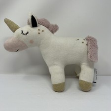 Universal Knitwears Unicorn Plush 9" Stuffed Animal Lovey toy