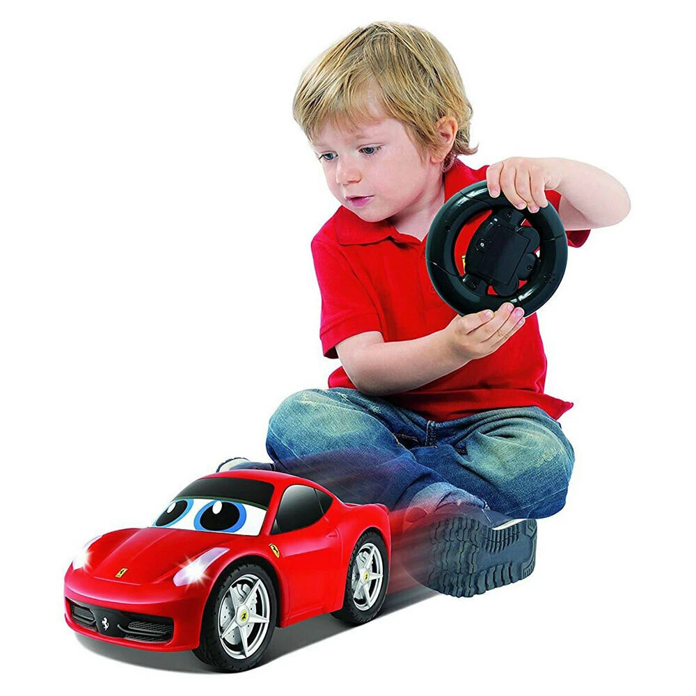 BB Junior Ferrari My First RC 458 Italia Car w Sounds Lights Kid