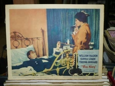 THE KEY, orig 1958 LC #3 (William Holden, Sophia Loren)