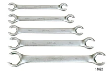 9mm to 21mm Double Head Flare Nut Wrench Set, 5pcs. Williams #JHW11692