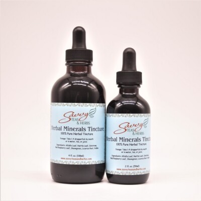 Herbal Minerals Tincture 4 oz. 100% Pure 