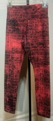 Puma Women Active Yoga Pants Coral Grey XS stretchy 