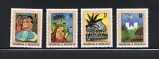 S3443 Samoa 1980 Noël 4v. MNH