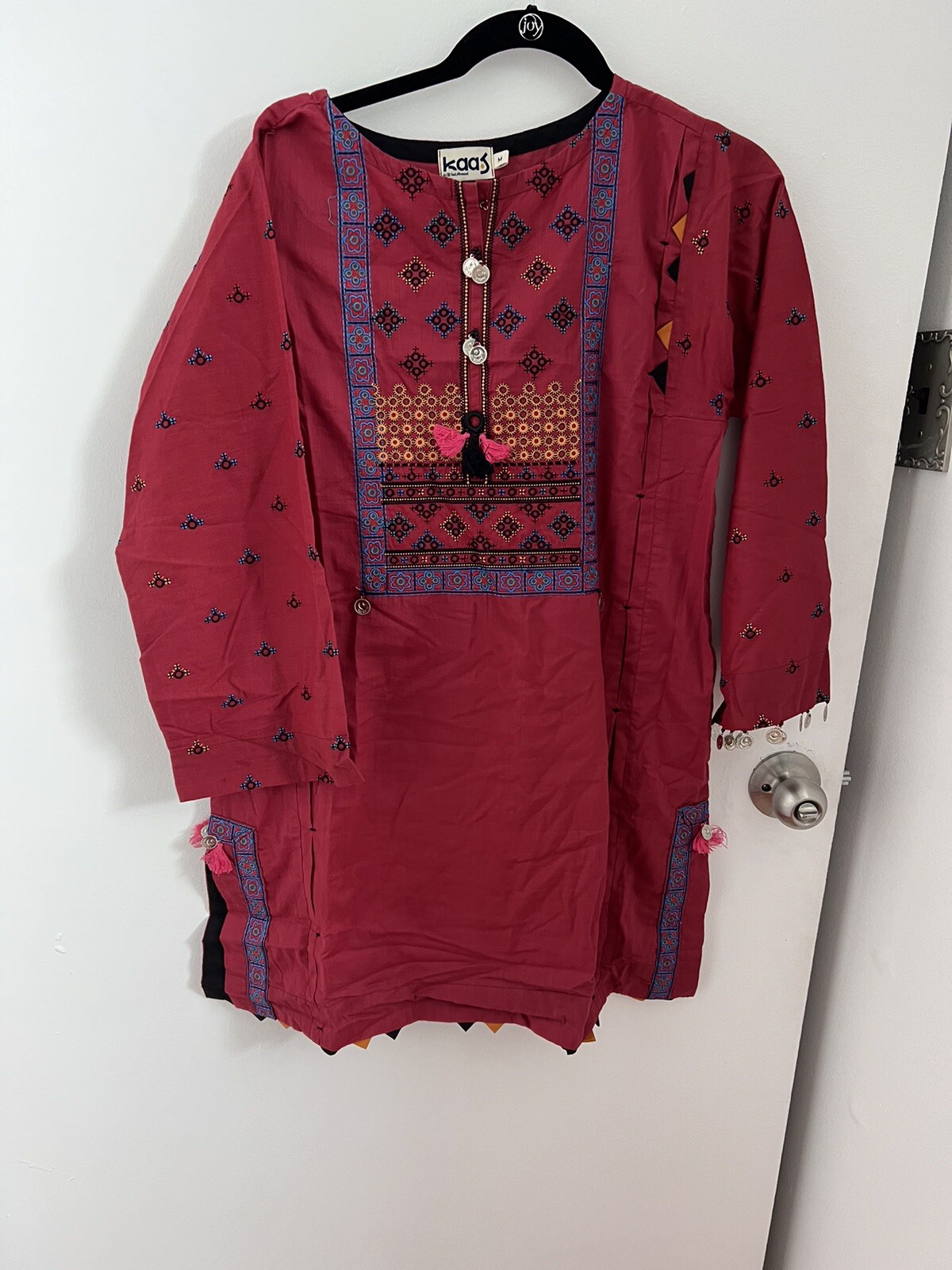 Pakistani Designer  Embroidery Kurta - image 1