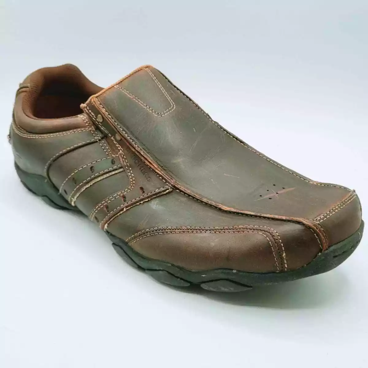 Skechers usa men's diameter clearance memory foam casual slip on