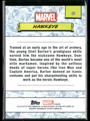2024 Topps Chrome Marvel Base *Pick Your Card* - Picture 57 of 203