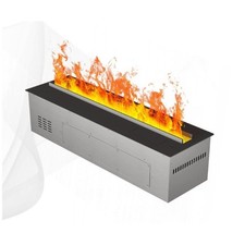 Divina Fire Camino Elettrico a Vapore Acqueo 3D App bruciatore Inserto da Inc...