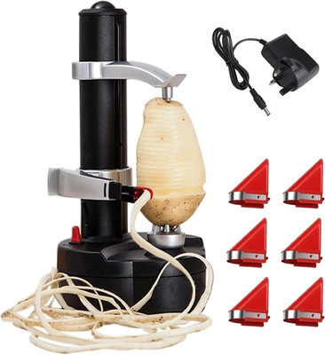 Automatischer elektrischer Kartoffelschäler, rotierender Apfelschäler und Obst-/Gemüseschnitt