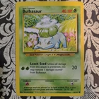 1999 Pokemon TCG Base Set Bulbasaur Common #44/102 Vintage
