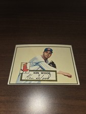 1952 Topps Ken Wood #139 Vg-Ex Baseball Set Break Free Combined S+H