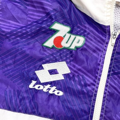 Fiorentina Lotto 7Up Football Shirt Jersey Training Jacket Coat