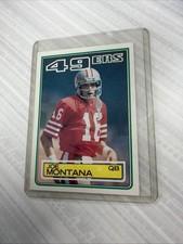 1983 Topps - Joe Montana #169 Gem Mint Ungraded Card San Francisco 49ers MVP HOF