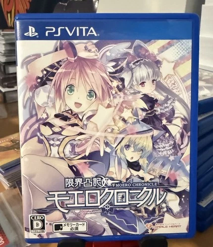 Genkai Tokki: Moero Chronicle PlayStation Vita PSV Used Japan Import Roleplaying