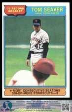 1976 Topps #5 Tom Seaver New York Mets 76.T