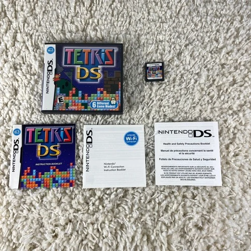 Tetris DS (Nintendo DS, 2006) Complete in Box CIB Tested
