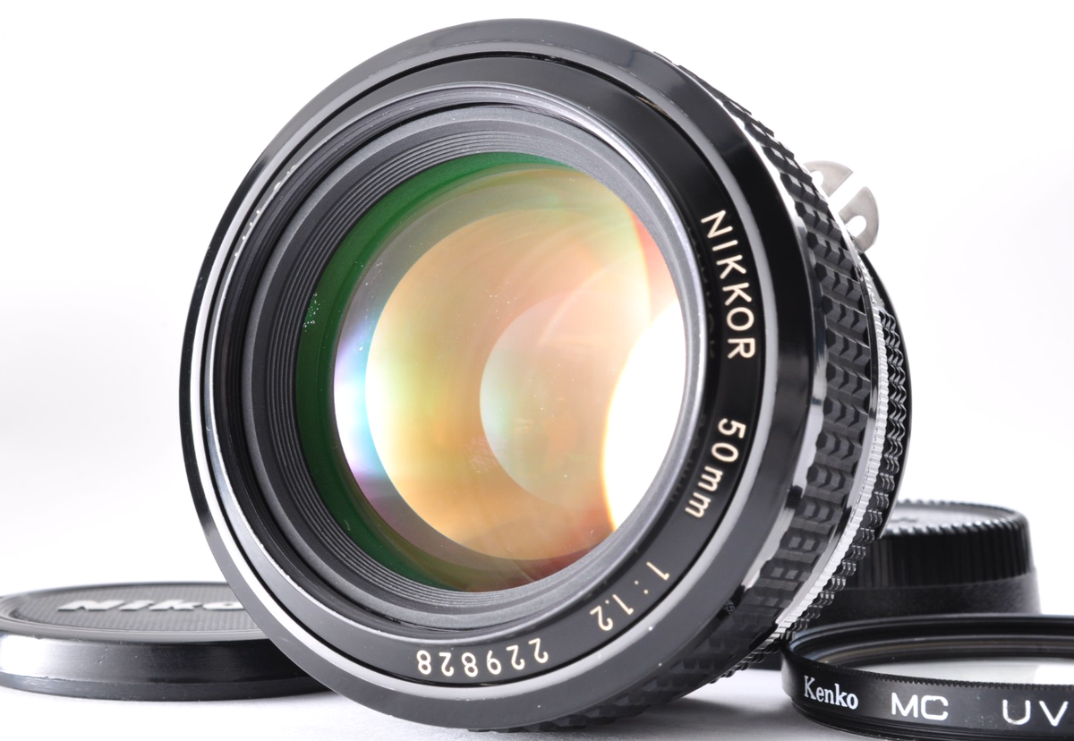 Nikon Nikkor Ai 50mm f/1.2 MF Standard wide Lens F Mount Exc+3 w