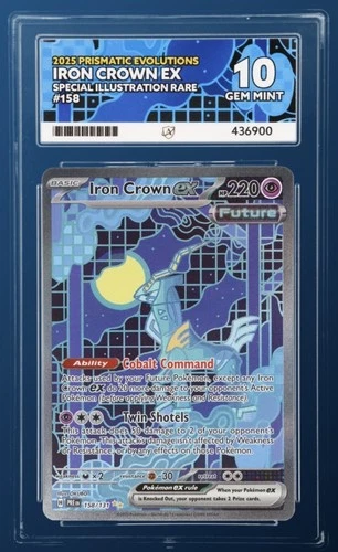 Pokémon Iron Crown ex 158/131 Special Illustration Rare ACE 10