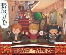 IN HAND NEW HOME ALONE Mattel Little People Collector Set KEVIN HARRY MARV