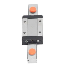 100mm Steel Linear Guide Rail Bearing Self Centring Micro Motion Slide Block