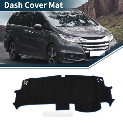 Dashboard Dash Cover Mat for Honda STEPWGN AIR SPADA 6th 2022-2023 Black Blue