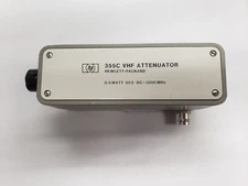 HP 355C VHF Attenuator DC-1000MHz 0.5 Watt 50 Ohms 0-120dB/1dB -FREE SHIPPING
