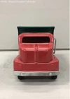 Vintage 1998 Hasbro Tonka Red Green Metal Dump Truck