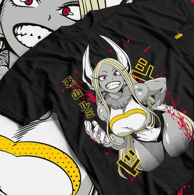 Cute Unisex Rumi Usagiyama Mirko  Waifu Anime T-Shirt, Manga Shirt
