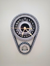 Chevrolet V8 Timing Gear Wall Clock - Automotive Decor Art Muscle Car