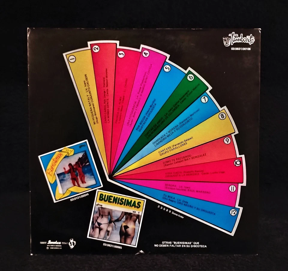 🧿BUENISIMAS VOL. 6 (🔥TOO HOT FOR YOU🔥 RARE CHEESECAKE VINYL LP) - Image 4 of 4