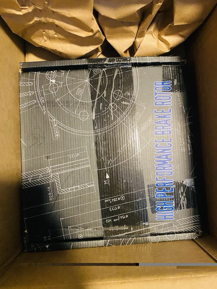 EBC Brakes Kit – Front & Rear Slotted Rotors + Pads (Fits 10th Honda Civic Si) - Image 3 of 4