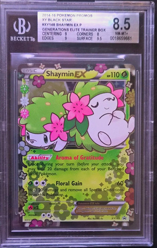 Shaymin-EX graded BGS 8.5 for sale on eBay