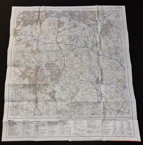 Ordnance Survey Explorer Map - Birmingham, Walsall, Solihull... - Sheet 220 - Picture 4 of 4