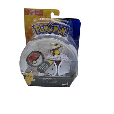 Tomy Pokemon Pokeball with Cubone Pop Open Ball With Figure New