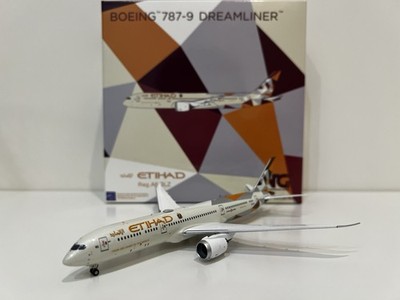 NG Model 1:400 Etihad Boeing B787-9 A6-BLZ