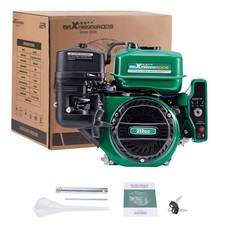 Motor 7HP Motor Horizontal Arranque Eléctrico Gasolina 212cc 4 Tiempos Bombas de Agua