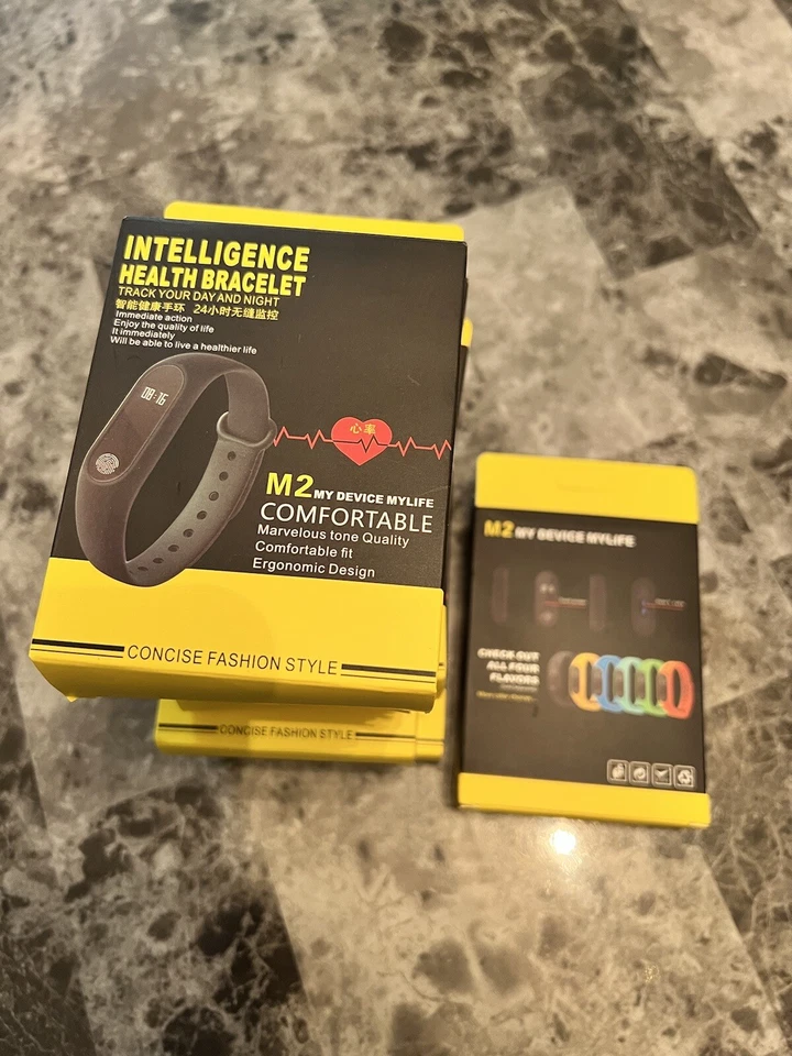 Pulsera M2 Inteligencia Salud Rastreo Calorías Distancia Frecuencia Cardíaca Tiempo 1x1 Gratis Foto 2 de 4