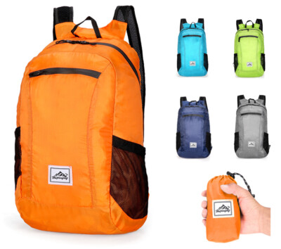 Packable Backpack Ultra Lightweight Water Resistant For Travel or Hiking