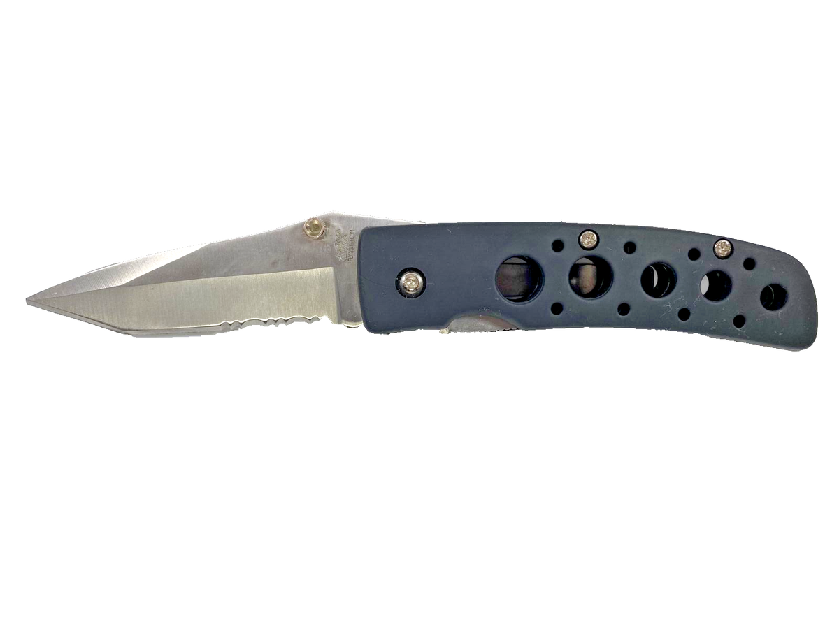 Frost Cutlery Flying Falcon Folding Pocket Knife Black 4.25