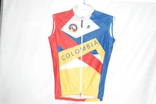 Hincapie Men's Es Pasion Rain Thermal Cycling Vest Medium Colombia National NEW