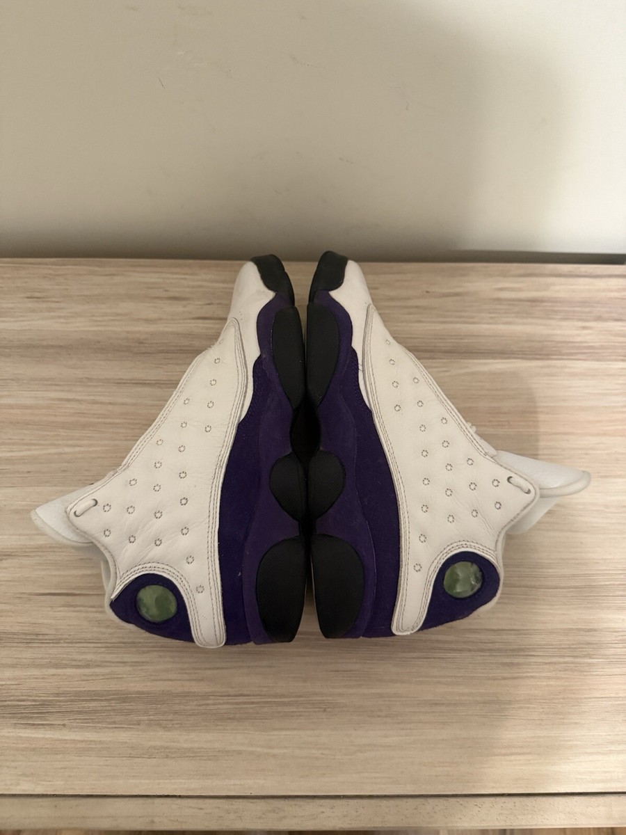 Nike Air Jordan 13 Retro “Lakers” White Purple Size Youth