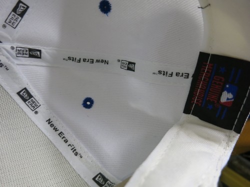 New Era 9Fifty New York Giants Sharktooth Wave Logo Snapback Hat Cap Retro - Picture 7 of 8