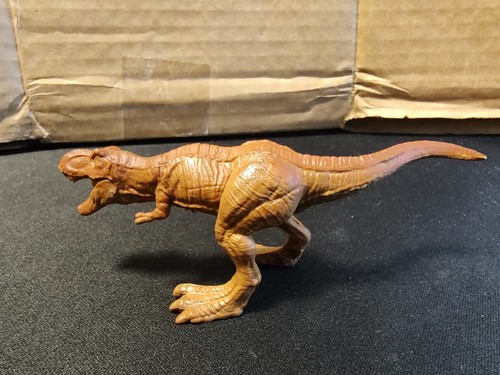 MATTEL 4" JURASSIC WORLD T-REX BROWN MINI FPX90 - Picture 3 of 7