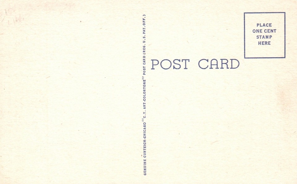 Postcard NH Concord City Hall & Public Library 1940 Linen Vintage PC