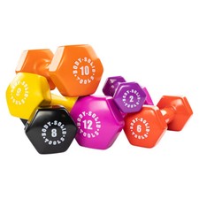 Body-Solid Tools Vinyl Dumbbells, from 1 to 15 lb.