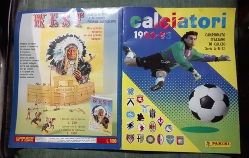 Album Panini Calciatori 1992/93 Vide - Bon état - Collection Football