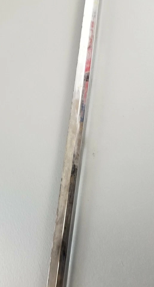 Cubierta de adorno de moldura lateral cromada 1954 JAGUAR Mark VII 31" X 1" de colección Foto 3 de 4