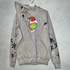 23x28 Christmas GRINCH Xmas Pullover Hoodie L