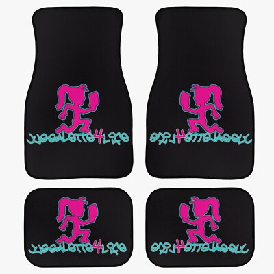ICP Juggalette 4 life Car floor mats- set of 4 Insane Clown Posse Juggalette